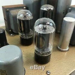 1950's Tube Integrated Amplifier Thordarson Transformers 6L6 Output 6SJ7 Preamp