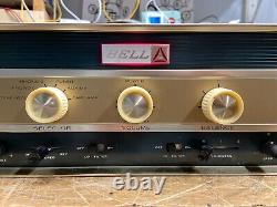 1960-61 BELL 2440 integrated stereo 7189 EL84 amp ultralinear fixed bias
