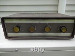 1960 Vintage Allied Knight Kit 20 Watt 6BM8 tube home stereo audio amplifier