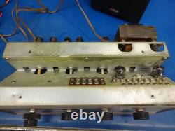 1960 Vintage Allied Knight Kit 20 Watt 6BM8 tube home stereo audio amplifier