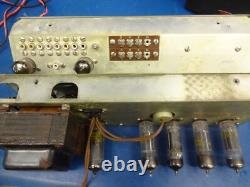 1960 Vintage Allied Knight Kit 20 Watt 6BM8 tube home stereo audio amplifier