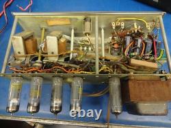 1960 Vintage Allied Knight Kit 20 Watt 6BM8 tube home stereo audio amplifier