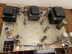 1960's Hamiln's Kenwood Trio W-45 Tube Integrated Stereo Amplifier restored