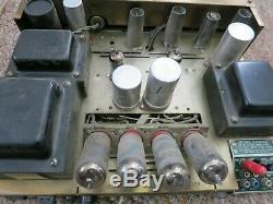 1963 SHERWOOD S-5000 ll INTEGRATED STEREO TUBE AMPLIFIER WORKS GREAT