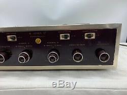(1) SCOTT LK-48 tube stereo integrated amplifier in great condition recently svc