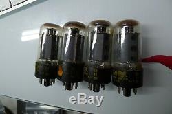 4 x Matched FISHER 7591A Tubes Strong and Matched