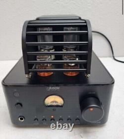 70W Hybrid Integrated Tube Amplifier Remote with VU Meter Phono Coax Optical