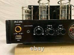 ACIN TA-10D 25Wx2 Class A/B Integrated Hybrid Tube Stereo Amplifier BT, USB