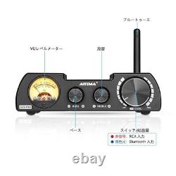 AIYIMA A08 PRO TPA3255 Power Amp with UV meter 300W+300W HIFI
