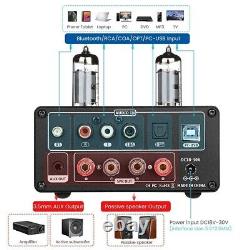 AIYIMA Tube T9 Bluetooth Tube Amplifier BT 5.0 Power Amplifiers VU Meters