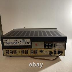 ALLIED 935 integrated Vacuum Tube Amplifier With Untested Metal For Parts