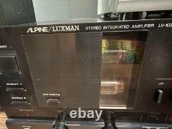 ALPINE LUXMAN LV-103u Vacuum tube integrated amplifier Used From Japan