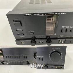ALPINE/LUXMAN LV-103u vacuum tube integrated amplifier Used Tested Working item