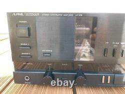 ALPINE LUXMAN LV-105 hybrid vacuum tube integrated amplifier Brid series