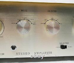 AMD 36-110 Integrated Stereo Tube Amplifier EL84 6BQ5 Japan WORKS