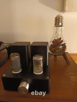 APPJ PA1501A Mini Tube AMP (6AD10) Single Ended Amplifier 3.5 WPC (Black)