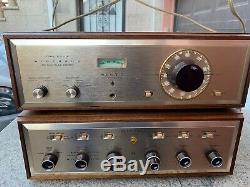 AUDIOPHILE H. H. SCOTT LK-72 Tube Stereo Intergrate Amplifier + LT-110 Perfect