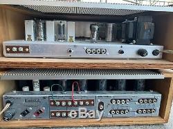 AUDIOPHILE H. H. SCOTT LK-72 Tube Stereo Intergrate Amplifier + LT-110 Perfect