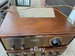 AUDIOPHILE H. H. SCOTT LK-72 Tube Stereo Intergrate Amplifier + LT-110 Perfect