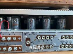 AUDIOPHILE H. H. SCOTT LK-72 Tube Stereo Intergrate Amplifier + LT-110 Perfect