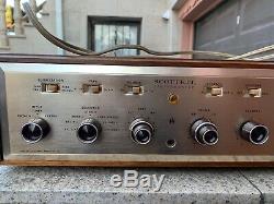 AUDIOPHILE H. H. SCOTT LK-72 Tube Stereo Intergrate Amplifier + LT-110 Perfect