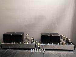 AUDIO SPACE AS-6M Vacuum Tube Power Amplifier Pair 6SN7 & KT88 Good Condition