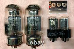 AUDIO SPACE AS-6M Vacuum Tube Power Amplifier Pair 6SN7 & KT88 Good Condition