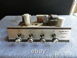 Admiral Se Integrated Single Ended Stereo Tube Amplifier Stereophonic Super 20
