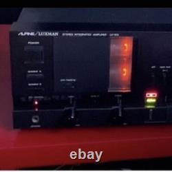 Alpine Luxman LV-103 vacuum tube hybrid integrated amplifier Tested Ised JP