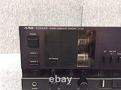 Alpine/Luxman Lv-103 Integrated Amplifier Tube Type #BE01411