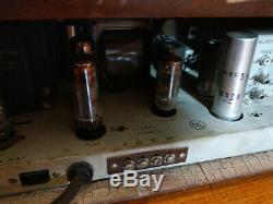 Altec 344A Tube Integrated Mono Amplifier in Wood Cabinet Western Electric era