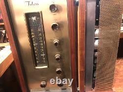 Amazing custom design FISHER USA Tube Integrated amp and AM/FM Stereo Tuner
