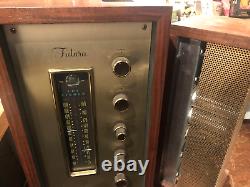 Amazing custom design FISHER USA Tube Integrated amp and AM/FM Stereo Tuner