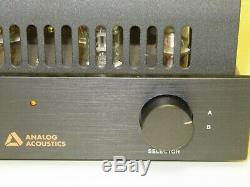 Analog Acoustics AA-001 Stereo Integrated Tube Amplifier AMP
