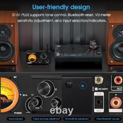 Audio ST-01 200W Bluetooth Amplifier 2 Channel Vacuum Tube Power Amp USB DAC/Coa