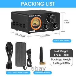Audio ST-01 200W Bluetooth Amplifier 2 Channel Vacuum Tube Power Amp USB DAC/Coa