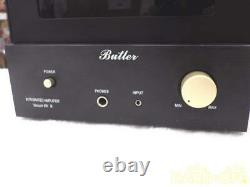 BUTLER Vacuum 6W II Integrated Amplifier Vacuum Tube Good Condition from Japan