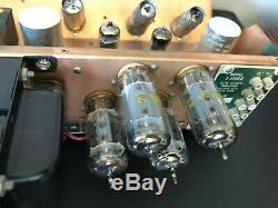 Beautiful Vintage Sherwood S-5500 II Tube Stereo Amplifier Partly Rebuilt WORKS
