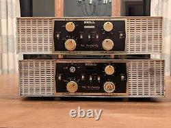 Bell 2300 Integrated Hi Fi amp matched pair. One working and one not working