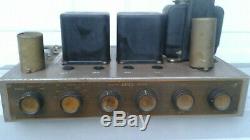 Bell 3D tube amp, working, 6v6 tubes