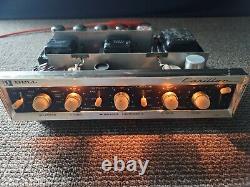 Bell Carillon 2 Channel 60w Mullard Vacuum Power Tube Amplifier Pre-Amp EL34