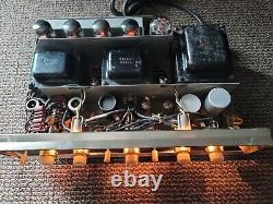 Bell Carillon 2 Channel 60w Mullard Vacuum Power Tube Amplifier Pre-Amp EL34