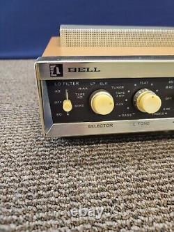 Bell Carillon 2 Channel 60w Mullard Vacuum Power Tube Amplifier Pre-Amp EL34