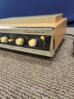 Bell Carillon 2 Channel 60w Mullard Vacuum Power Tube Amplifier Pre-Amp EL34
