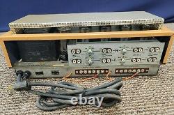 Bell Carillon 2 Channel 60w Mullard Vacuum Power Tube Amplifier Pre-Amp EL34