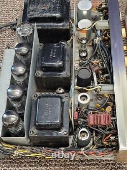 Bell Carillon 2 Channel 60w Mullard Vacuum Power Tube Amplifier Pre-Amp EL34