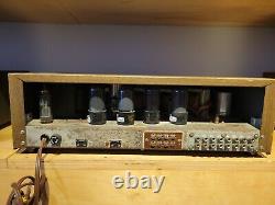 Bell Sound 2420 Tube Integrated Amplifier Fully Functional with All Tubes