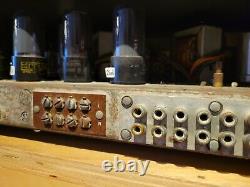 Bell Sound 2420 Tube Integrated Amplifier Fully Functional with All Tubes