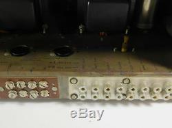 Bell Sound 2440 Vintage 12AX7 7189 Tube Integrated Amplifier (untested/original)