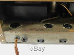 Bell Sound 2440 Vintage 12AX7 7189 Tube Integrated Amplifier (untested/original)